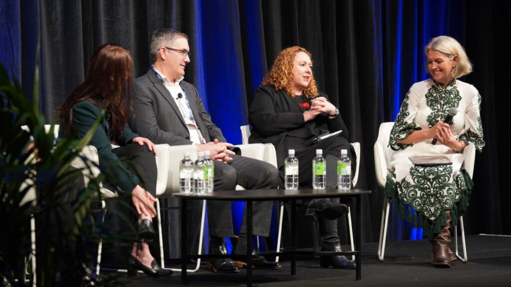 StrategyEQ partners engaging with stakeholders at an industry event